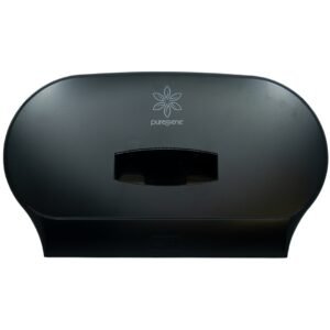 Puregiene Double Jumbo Dispenser - Black