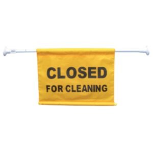 Closed For Cleaning Extendable Door Sign