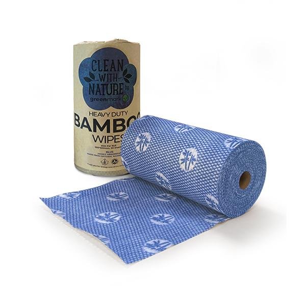 Blue Bamboo Wipes (Heavy Duty) Carton